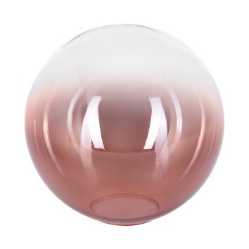 Lampenschirm aus Glas Gastor Ersatzglas 15 cm Grün, Klar