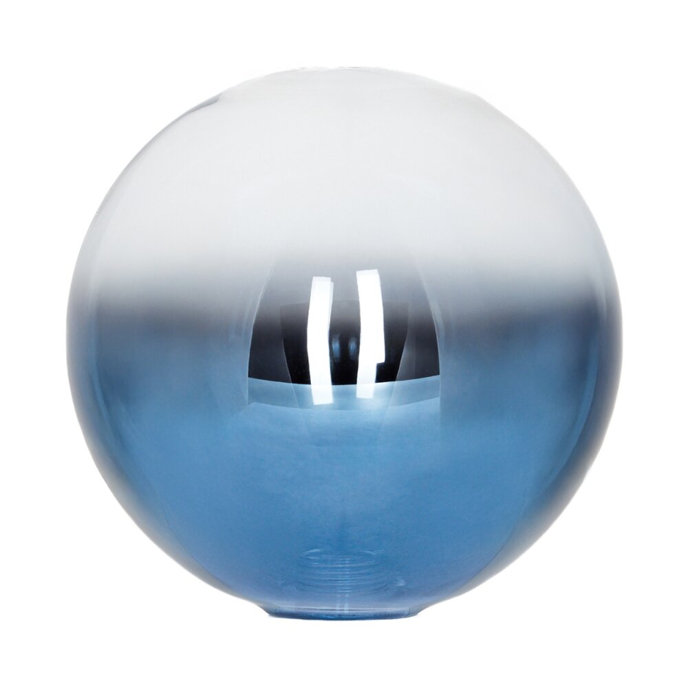 Glas-Lampenschirm Chehalis Ersatzglas 15 cm Blau, Klar main product photo