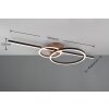 Trio MONTILLA Deckenleuchte LED Braun, Schwarz, 1-flammig, Fernbedienung
