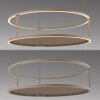 Paul Neuhaus CONTURA Pendelleuchte LED Sandfarben, 2-flammig