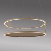 Paul Neuhaus CONTURA Pendelleuchte LED Sandfarben, 2-flammig