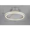 Trio Amador Deckenleuchte LED Nickel-Matt, 1-flammig