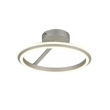 Trio Amador Deckenleuchte LED Nickel-Matt, 1-flammig