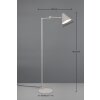 Trio Cosima Stehlampe Grau, 1-flammig