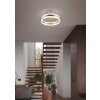 Trio Dios Deckenleuchte LED Nickel-Matt, 1-flammig