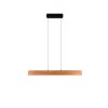 Trio Edgewood Pendelleuchte LED Holz hell, 1-flammig