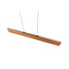 Trio Edgewood Pendelleuchte LED Holz hell, 1-flammig