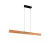 Trio EDGEWOOD Pendelleuchte LED Holz hell, 1-flammig