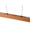 Trio EDGEWOOD Pendelleuchte LED Holz hell, 1-flammig