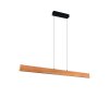 Trio EDGEWOOD Pendelleuchte LED Holz hell, 1-flammig
