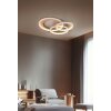 Trio Granada Deckenleuchte LED Braun, 1-flammig