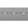 Trio Himal Einbauleuchte LED Nickel-Matt, 3-flammig