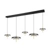 Trio KEATON Pendelleuchte LED Schwarz-Gold, 1-flammig