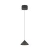 Trio Laguna Pendelleuchte LED Schwarz, 1-flammig