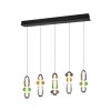 Trio Minerva Pendelleuchte LED Bunt, 5-flammig