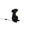Lampe Hase Reality Rabbit Tischleuchte Schwarz, 1-flammig