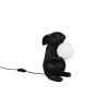 Lampe Hase Reality Rabbit Tischleuchte Schwarz, 1-flammig