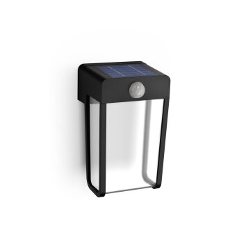 Philips Shroud Wandleuchte LED Schwarz, 1-flammig