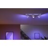 Philips Hue White & Color Ambiance Argenta Deckenleuchte Weiß, 1-flammig, Farbwechsler