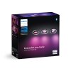 Philips Hue White & Color Ambiance Centura Einbauspot Silber, 1-flammig, Farbwechsler