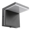Globo Lassan Außenleuchte LED Anthrazit, 1-flammig