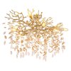 Globo Queena Deckenleuchte Gold, 7-flammig