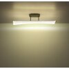 Globo Malinda Deckenleuchte LED Anthrazit, Nickel-Matt, 1-flammig