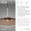 Paul Neuhaus PURE Moon Pendelleuchte LED Bronze, 4-flammig