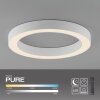 Paul Neuhaus PURE Lines Round Deckenleuchte LED Weiß, 1-flammig, Fernbedienung