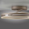 Paul Neuhaus PURE Loop Deckenleuchte LED Bronze, 2-flammig, Fernbedienung