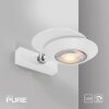 Paul Neuhaus PURE Oculis Wandleuchte LED Weiß, 2-flammig