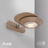 Paul Neuhaus PURE Oculis Wandleuchte LED Bronze, 2-flammig