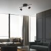 JUST LIGHT JARIK Deckenleuchte LED Schwarz, 3-flammig