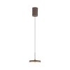 JUST LIGHT PLATA Pendelleuchte LED Sandfarben, 1-flammig