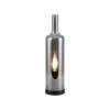 JUST LIGHT BOTTLE Tischleuchte LED Schwarz, 1-flammig