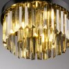 JUST LIGHT KULUNKA Kronleuchter LED Schwarz, 4-flammig