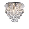 JUST LIGHT KULUNKA Kronleuchter LED Silber, 4-flammig
