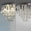 JUST LIGHT KULUNKA Kronleuchter LED Silber, 4-flammig