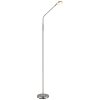 Globo Silvio Stehleuchte LED Nickel-Matt, 1-flammig