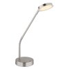 Globo Silvio Tischleuchte LED Nickel-Matt, 1-flammig