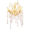 Globo Gloria Wandleuchte Gold, 3-flammig