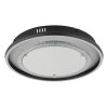 Globo Mirrora Deckenleuchte LED Chrom, Schwarz, Silber, 1-flammig