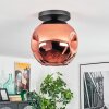 Ripoll Deckenleuchte Glas 30 cm Kupferfarben, 1-flammig