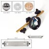 Chehalis Deckenleuchte Glas 10 cm, 12 cm Gold, Schwarz, 3-flammig