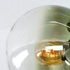 Gastor Deckenleuchte Glas 15 cm Blau, Chrom, Grün, Klar, Rauchfarben, 3-flammig