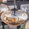 Mertola Hängeleuchte Glas 20 cm Bernsteinfarben, 3-flammig