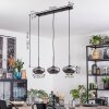 Mertola Hängeleuchte Glas 20 cm Rauchfarben, 3-flammig