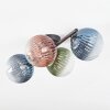 Chehalis Deckenleuchte Glas 15 cm Blau, Grün, Klar, Kupferfarben, 4-flammig