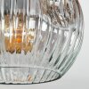 Ripoll Deckenleuchte Glas 15 cm Bernsteinfarben, Klar, Rauchfarben, 3-flammig