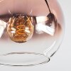 Koyoto Deckenleuchte Glas 15 cm Blau, Gold, Grün, Klar, Kupferfarben, 4-flammig